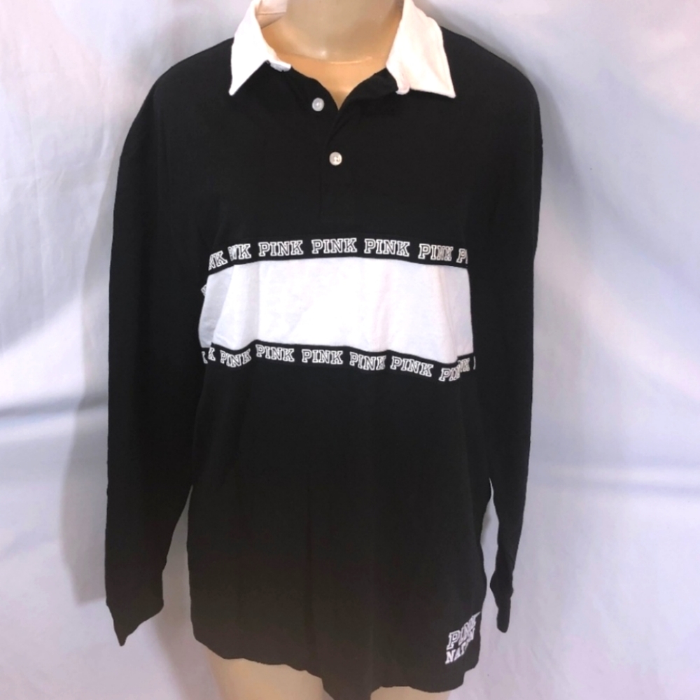 Victoria Secret collard long-sleeved shirt